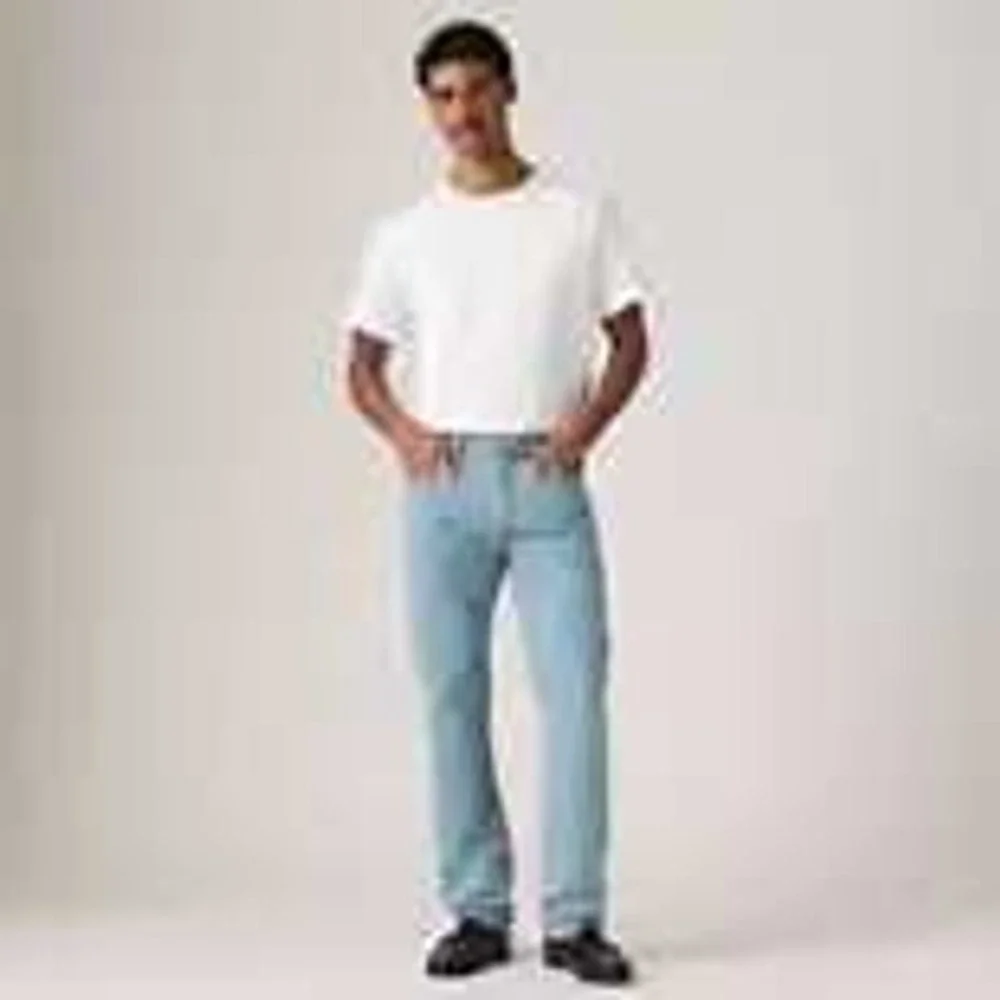 Levi's 501 Original Fit Jeans Men's 31x30 Light Wash‎ Blue Straight Leg 12501